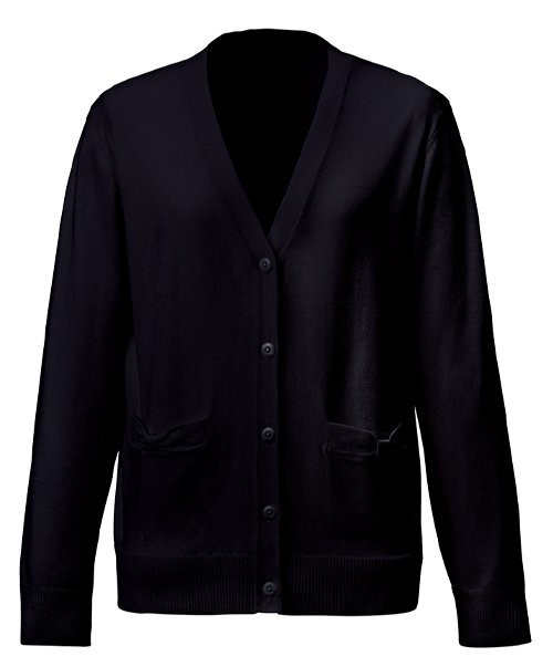 カーディガン   EWG829-10(ブラック) Ｍ看護師 ナース 病院 病棟 事務 ユニフォーム 制服の通販は