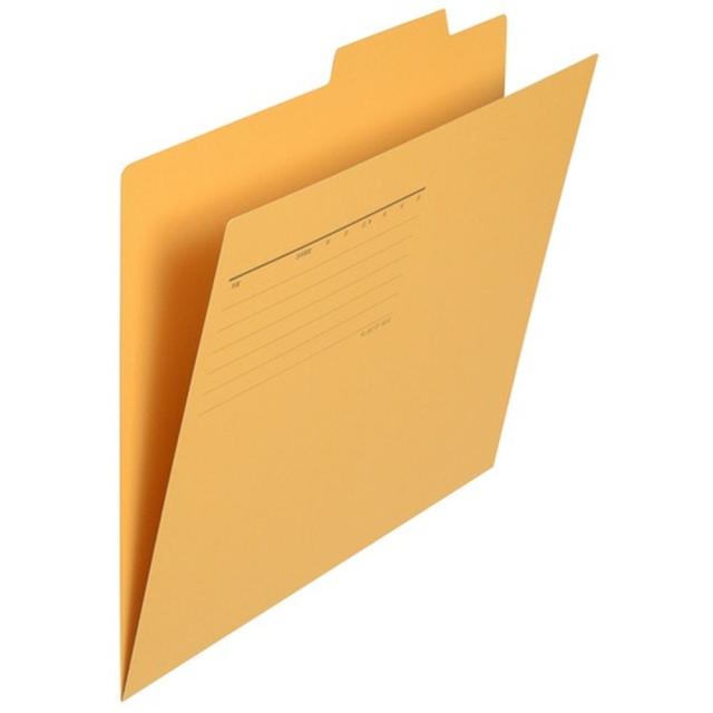 個別フォルダーA4E 黄 100枚 FL-061IF YL100 183233 イエロー プラス