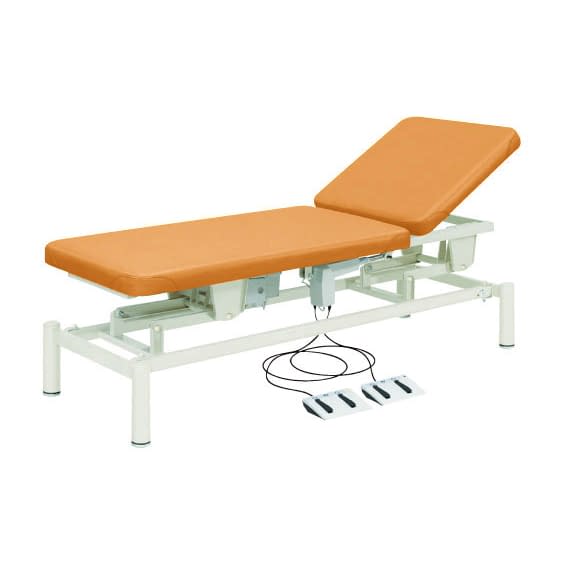 電動診察台（2M電動ベッド） ビニルレザーオレンジ TB-949（W70XL180CM） 1台 高田ベッド製作所 20-3740-0010の通販は