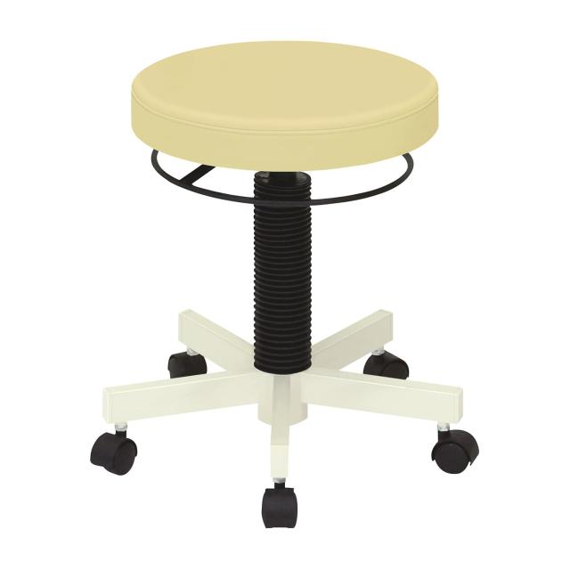 クランケチェア（キャスター付） ビニルレザーアイボリー TB-764-01 1台 高田ベッド製作所 23-5120-0002の通販は 16,426円