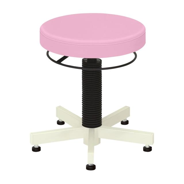 クランケチェア（アジャスター付） ビニルレザーピンク TB-764-02 1台 高田ベッド製作所 23-5120-0107 16,426円