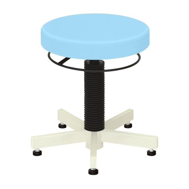 クランケチェア（アジャスター付） ビニルレザースカイブルー TB-764-02 1台 高田ベッド製作所 23-5120-0112の通販は