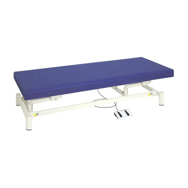 電動診察台（低床タイプ） ビニルレザーライトブルー TB-1151（70X180X35-73 1台 高田ベッド製作所 24-4982-0406の通販は