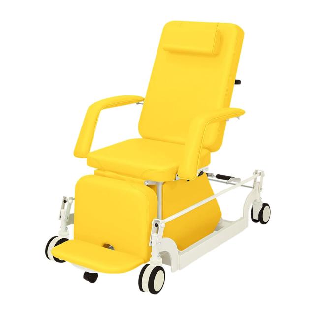 治療チェアー（CLC付） ビニルレザーイエロー TB-1066 1台 高田ベッド製作所 24-7551-0008の通販は