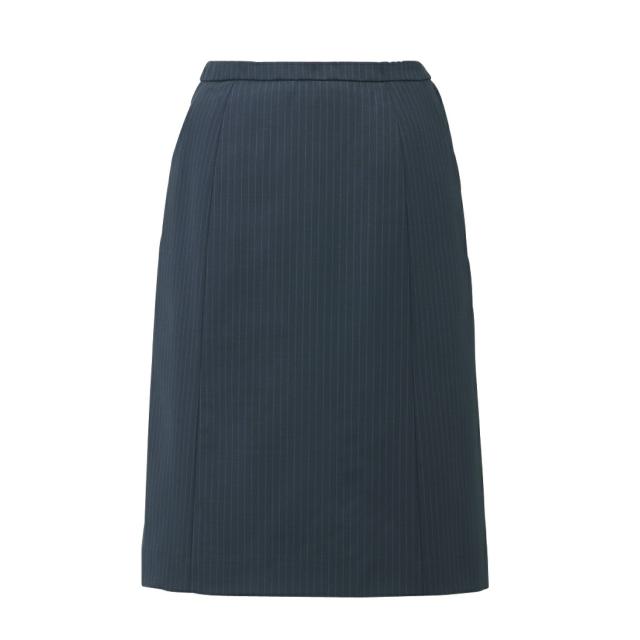 Ａラインスカート EAS713-52 ネイビー 7号 カーシーカシマ 看護師 ナース 病院 病棟 事務 ユニフォーム 制服
