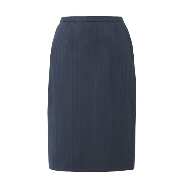 セミタイトスカート EAS714-52 ネイビー 15号  カーシーカシマ 看護師 ナース 病院 病棟 事務 ユニフォーム 制服