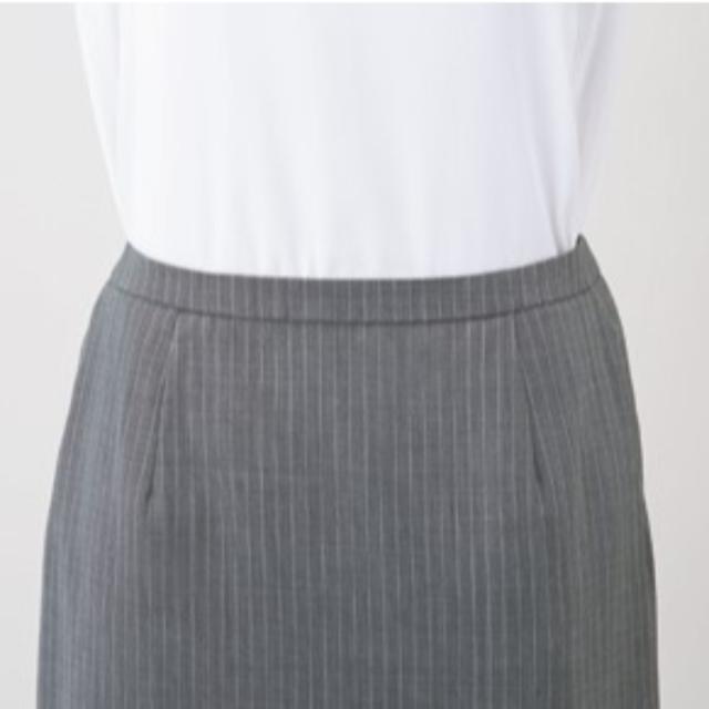 セミタイトスカート EAS714-55 グレー 7号 カーシーカシマ 看護師 ナース 病院 病棟 事務 ユニフォーム 制服_2