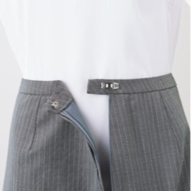セミタイトスカート EAS714-55 グレー 7号 カーシーカシマ 看護師 ナース 病院 病棟 事務 ユニフォーム 制服_4