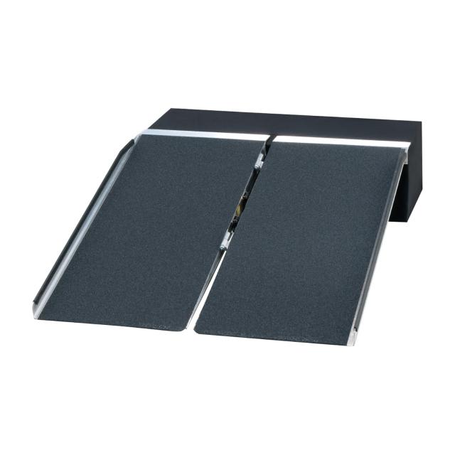 ポータブルスロープ(アルミ2折式) PVS180(180CM) 1台 イーストアイ  25-4766-03 スロープ 車いす用の通販は