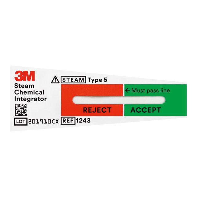 【国内正規品】3M コンプライ インテグレータストリップ 1243A(ACヨウ)500マイ 2袋 スリーエムジャパン 25-7045-00 インジケーター 滅菌 滅菌インジケーター