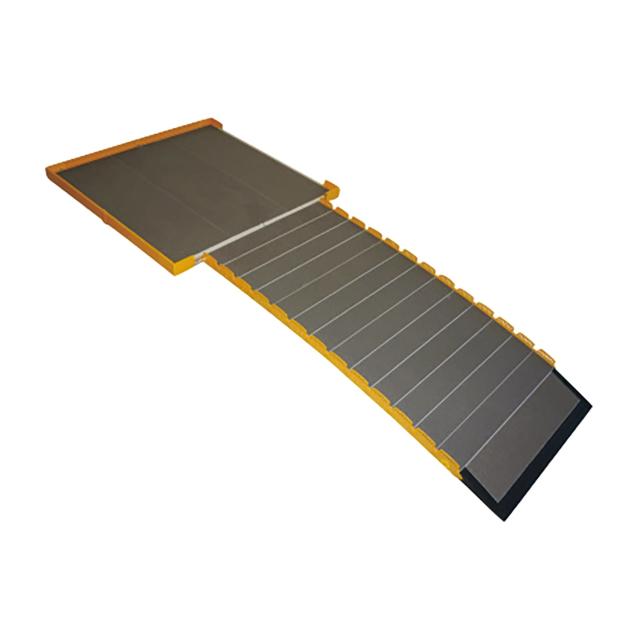 車いす用スロープ段ない・ス踊り場分割 628-220(D299CM) 1台 シコク グレー 25-4772-02 スロープ 車いす用の通販は 148,271円