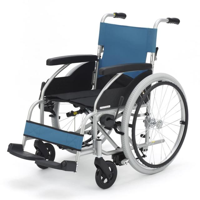 車いす ロックアシスタ?(標準タイプ LA-1 1台 ピジョン  25-4707-00 車いす 自走用 車いす 自動ブレーキ付