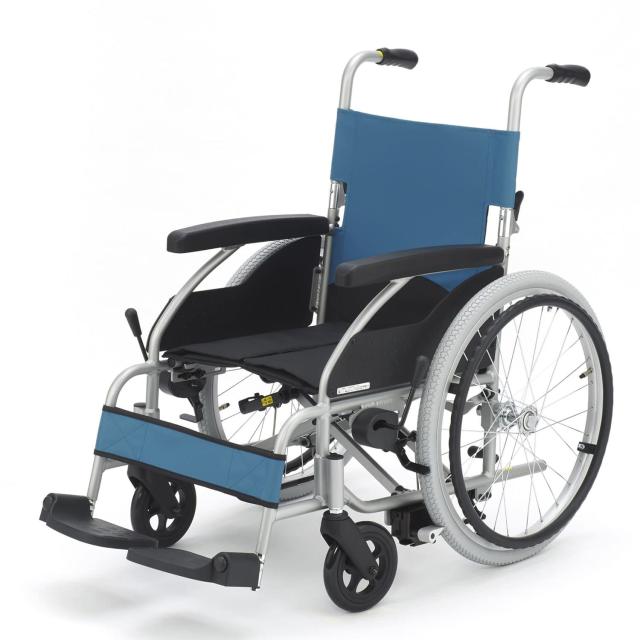 車いす ロックアシスタ?(低床タイプ LA-2 1台 ピジョン  25-4707-01 車いす 自走用 車いす 自動ブレーキ付