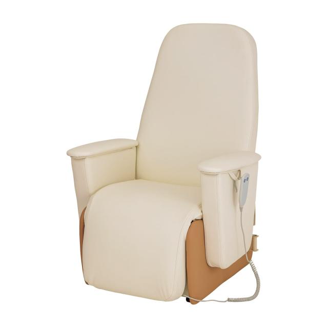 充電式電動キャスタ TB-1455(60X180X45-83 ビニルレザースカイブルー 充電式電動キャスタ TB-1455(60X180X45-83 ビニルレザークリーム