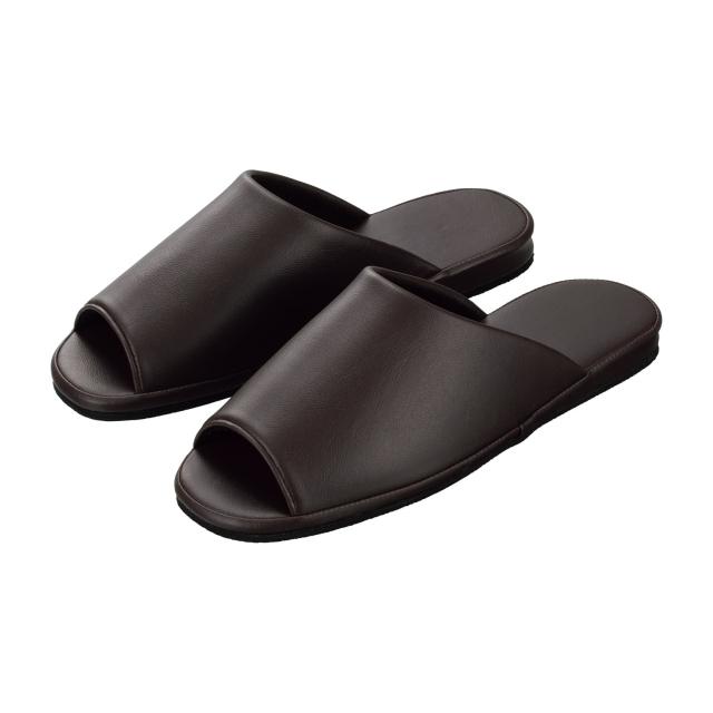 マツヨシスリッパ(抗菌・前開き HP-21(27．0CM)12ソク 1箱 松吉医科器械  カラーベージュ25-4072-0103