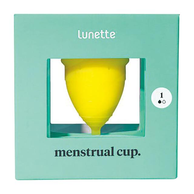 ルネットカップ 月経カップ C1LN221YE1 サイズ1 イエロー 1個 Lunette  25-7271-04 医療用 シリコン製の通販は