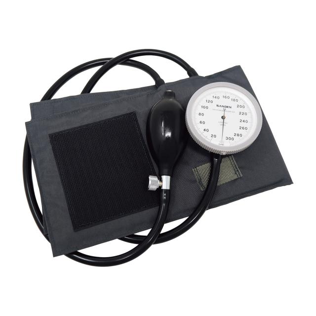 ADラージゲージ アネロイド血圧計 ADC225DG(ダークグレー) 1台 ユーメド貿易 ダークグレー 25-5924-03 アネロイド血圧計 血圧計 アネロイド