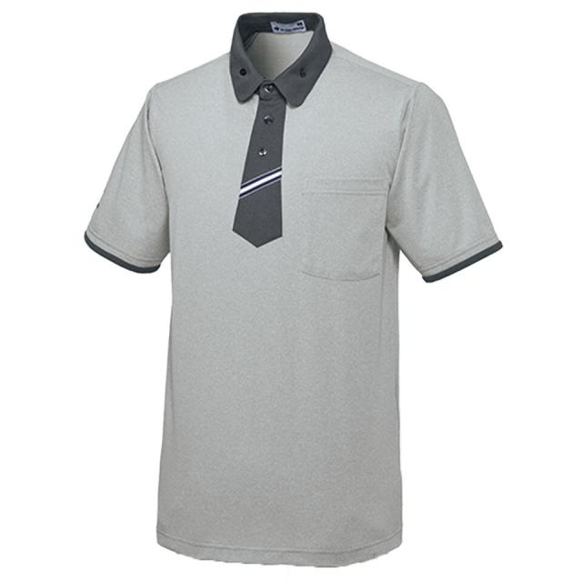 ニットシャツ UZL3102ー2 (グレーモク) 明石SUC 医療 看護