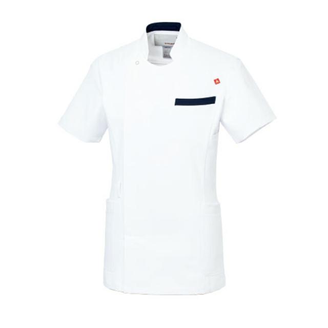 ルコック メンズジャケット UQM1004N-1 (ホワイト) 明石SUC 医療 看護の通販は 8,039円