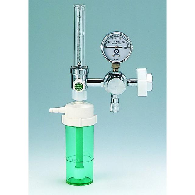 エマジン減圧弁 酸素流量計・加湿瓶付 S-40-FH-JM JIS アウトレッ ブルークロス 01-5560-28の通販は