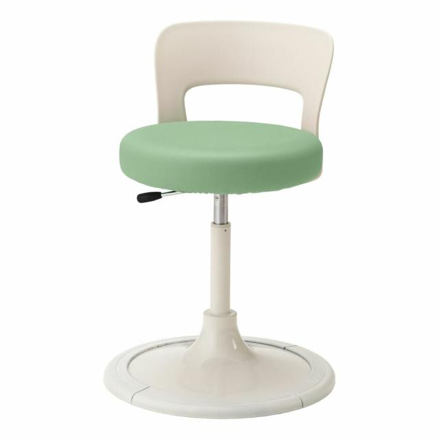マツヨシ クランケチェア（背付）アップルグリーン MY-N3249（プロテクターツキ） 24-9042-0101 松吉医療総合カタログ｜マツヨシ