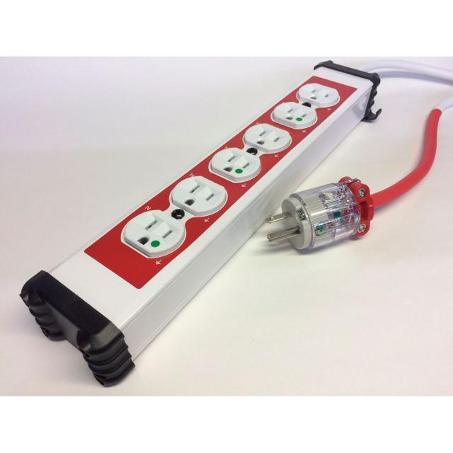 医療施設用配線器具／電源タップ6個口 MKI-6RH（アカ） 24-8746-01 松吉医療総合カタログ｜マツヨシ