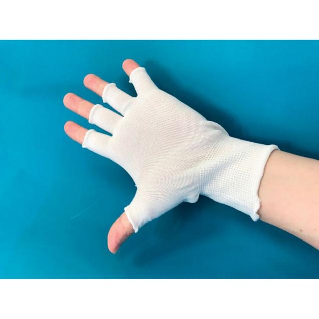 インナー手袋（指切りタイプ） NHG-13WR（フリー）50ソウ  セット販売(10袋) 松吉医療総合カタログ24-8777-02 松吉医療総合カタログ｜マツヨシ