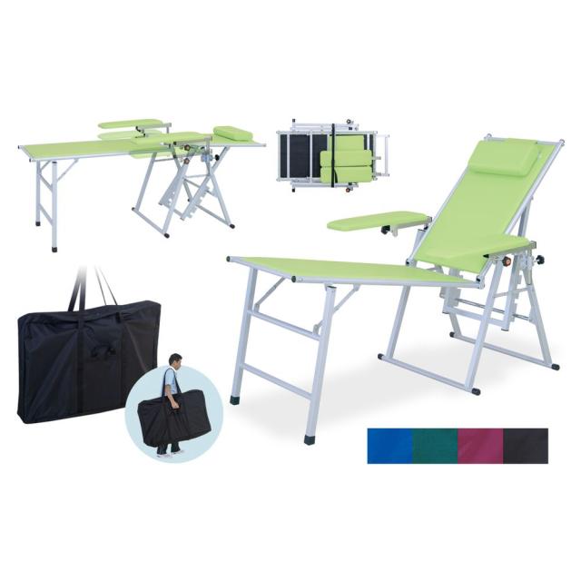 ブロードチェアー TB-1468(50X152-173CM ビニルレザー黒