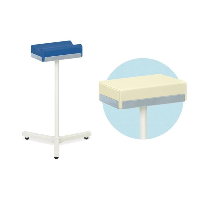 上肢注射台 TB-1431(15X24X50CM) ビニルレザー抹茶