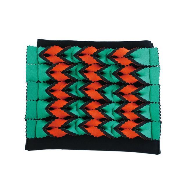 クロッツ大腿骨転倒骨折予防スカート HC-65 グリーンＸオレンジの通販は