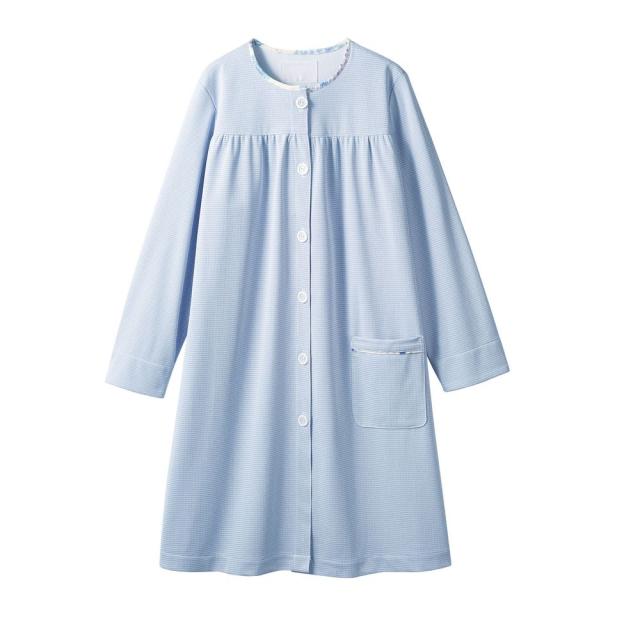 患者衣 マタニティコート（長袖） LP842-33(アイリス) Ｌその他衛生医療品