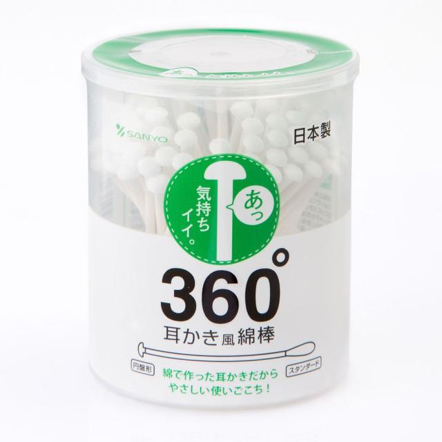 ３６０°耳かき風綿棒 007252A(100ホン) 60個セット