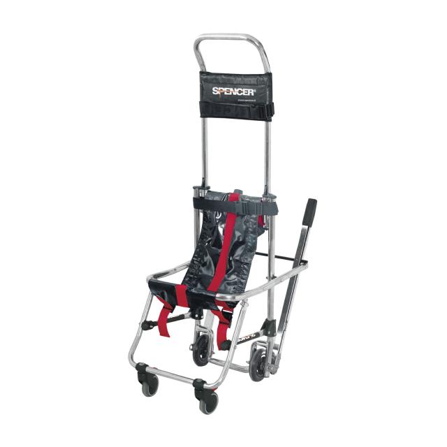 非常用階段避難車 スキッド SPENCER-SKID 担架 いす型  25-2325-00 エイ・エヌ・エス