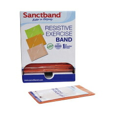 レジスティブエクササイズバンド30P EB015G-GCSB0 オレンジ  トレーニング用品 25-3770-01 Sanctuary Health 社