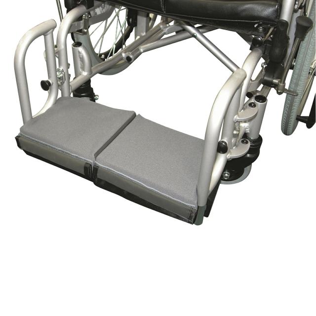 フットサポートクッション CFC-1001S グレー  車いす用オプション 25-2226-00 ケアプロダクツ
