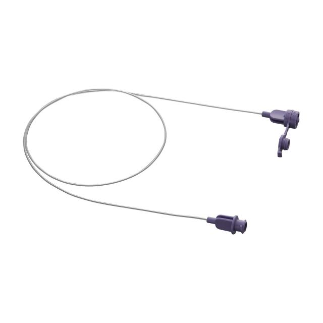 アトム延長用チューブGS 紫 43600 4FR/60CM 50ホン 栄養カテーテル 24-9425-07 アトムメディカル
