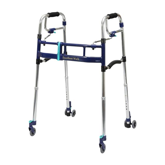 スライドフィットEX歩行器 HT-0293CT 25-2144-01 ユーバ産業