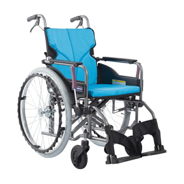 車いす モダン Aスタイル KMD-A22-40-M／SR アルミ製 25-2358-00 カワムラサイクル