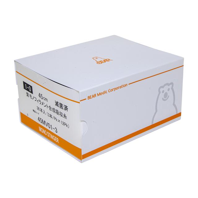 モノスティンガー 切り糸  45MV03-3 3ホンX12フクロ   25-2301-02 ベアーメディック