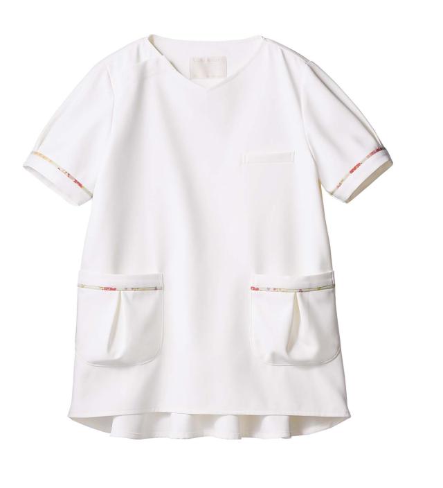 スクラブ（レディス・半袖） LW602-12 住商モンブラン  医療用 病院 介護 ナース ドクター 看護師