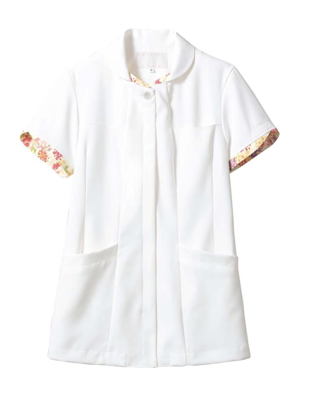 ナースジャケット（半袖） LW801-12 住商モンブラン  医療用 病院 介護 ナース ドクター 看護師