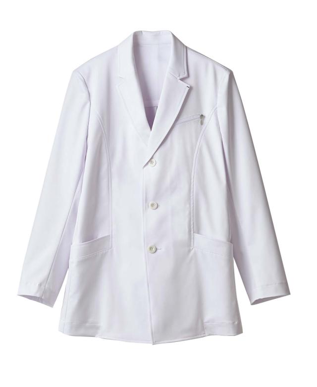 ドクターコート（メンズ長袖ショート） JK192-11 住商モンブラン 医療用 病院 介護 ナース ドクター 看護師