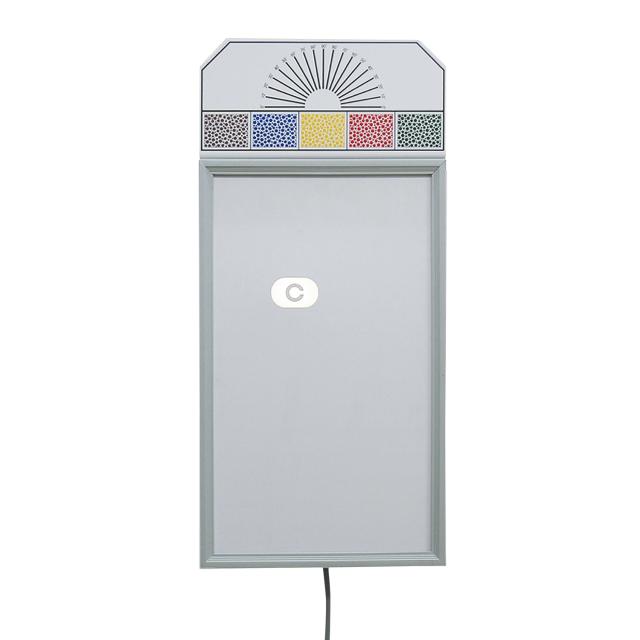 電光投影式視力検査器 絵表・壁掛式 SK-80B-5P(5Mヨウ)