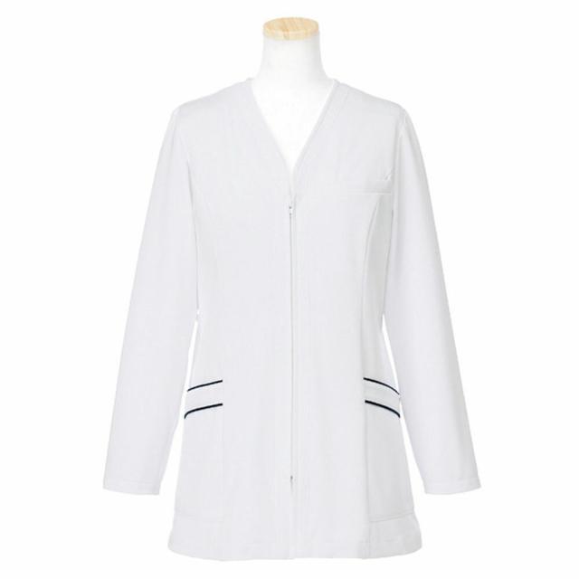 トリコットライトジャケット S R1745-21（ホワイト） 1枚 ヤギコーポレーション 24-7019-0201の通販は