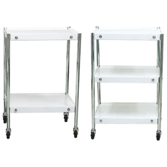 組立式器械台 二段式-SD-5 W540XD420XH700MM 1台 弥生堂製作所 01-2466-03