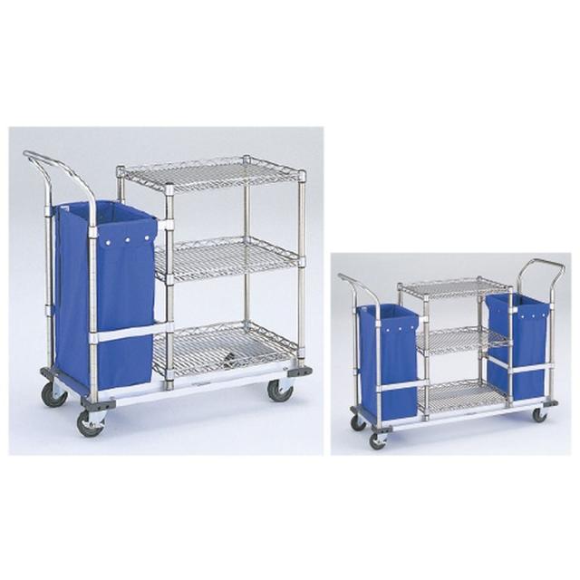 リネンカートSD型（シングルタイプ） LWMS-SD 1台 エレクター 20-4560-00