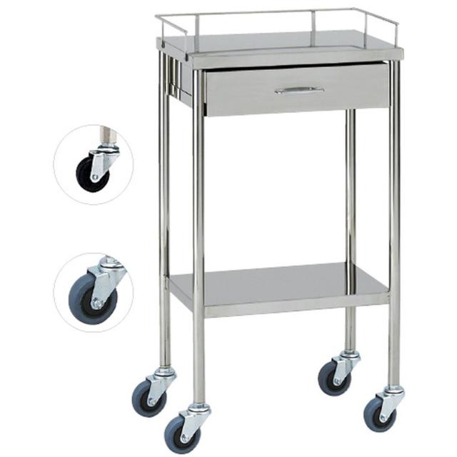 器械台 引出付（φ50mm） MY-1560A（450X300X800 1台 松吉医科器械 23-3053-00 27,253円