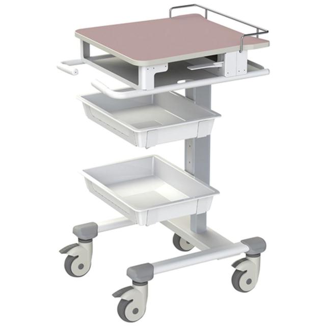 電子カルテワゴン RKW-601S 1台 ナカバヤシ 24-7177-00
