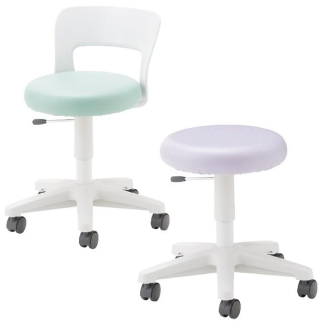 マイスコナースチェア（背なし） ライトブルー MY-N3245 1台 松吉医科器械 24-2231-0103の通販は 19,145円