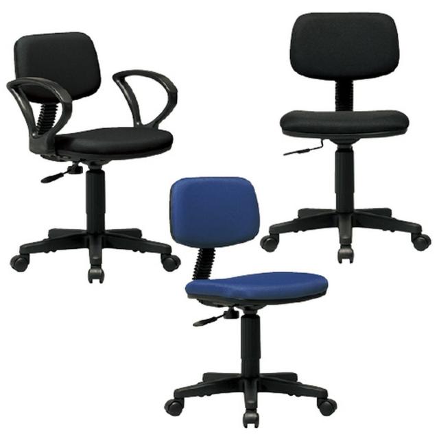 チェア（肘なし） ブルー KE-926 1台 ニシキ工業 24-4303-0101